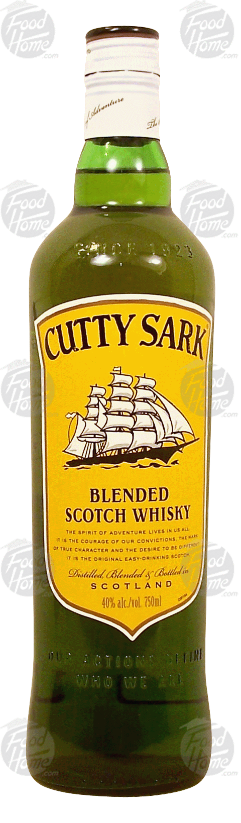 Cutty Shark  blended scotch whisky, 40% alc. by vol. Full-Size Picture